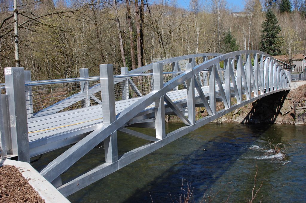 Riverview Park Aluminum Bridge