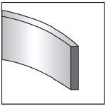 Flat bar easy way 2D image Flat bar easy way 2D image
