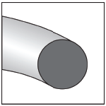 Round bar 2D image