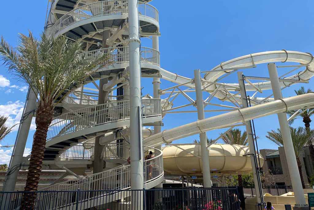 Spiral Staircase for Arizona Biltmore Paradise Slides