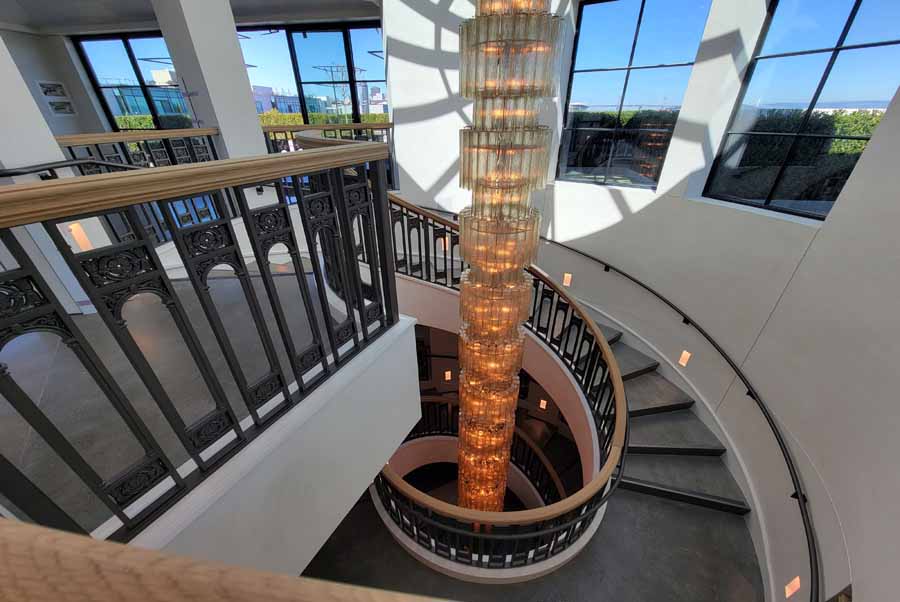 Spiral Staircase Restoration Hardware Pier 70 San Francisco