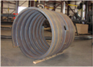 Channel flanges in example photo Channel flanges in example photo