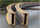 Channel flanges out example photo Channel flanges out example photo
