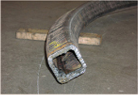 Square tube diagonally example photo Square tube diagonally example photo