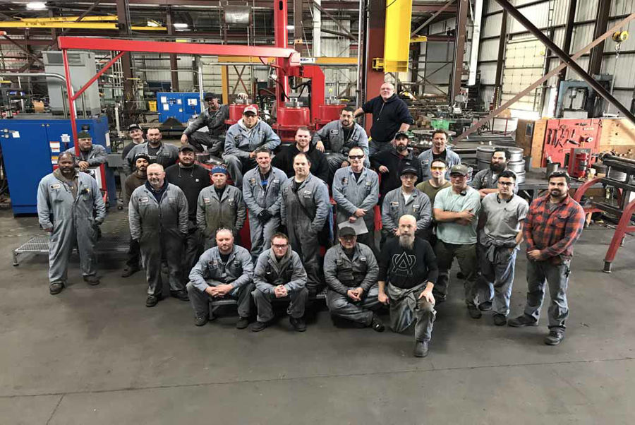 Best Crew in the Steel Business : Albina Co., Inc.