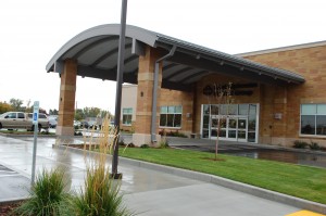 St. Alphonsus Medical Center Curved Canopy