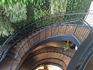 Curved Steel Staircase Tommy Bahama
