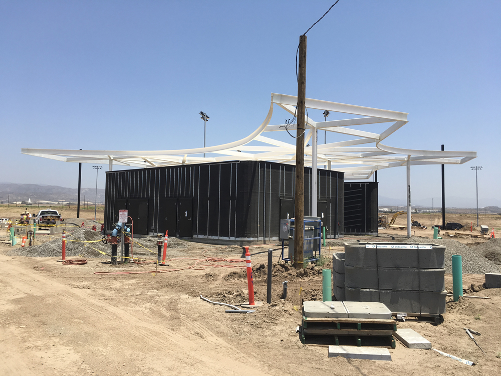 Rolled Steel Channel at The Great Park