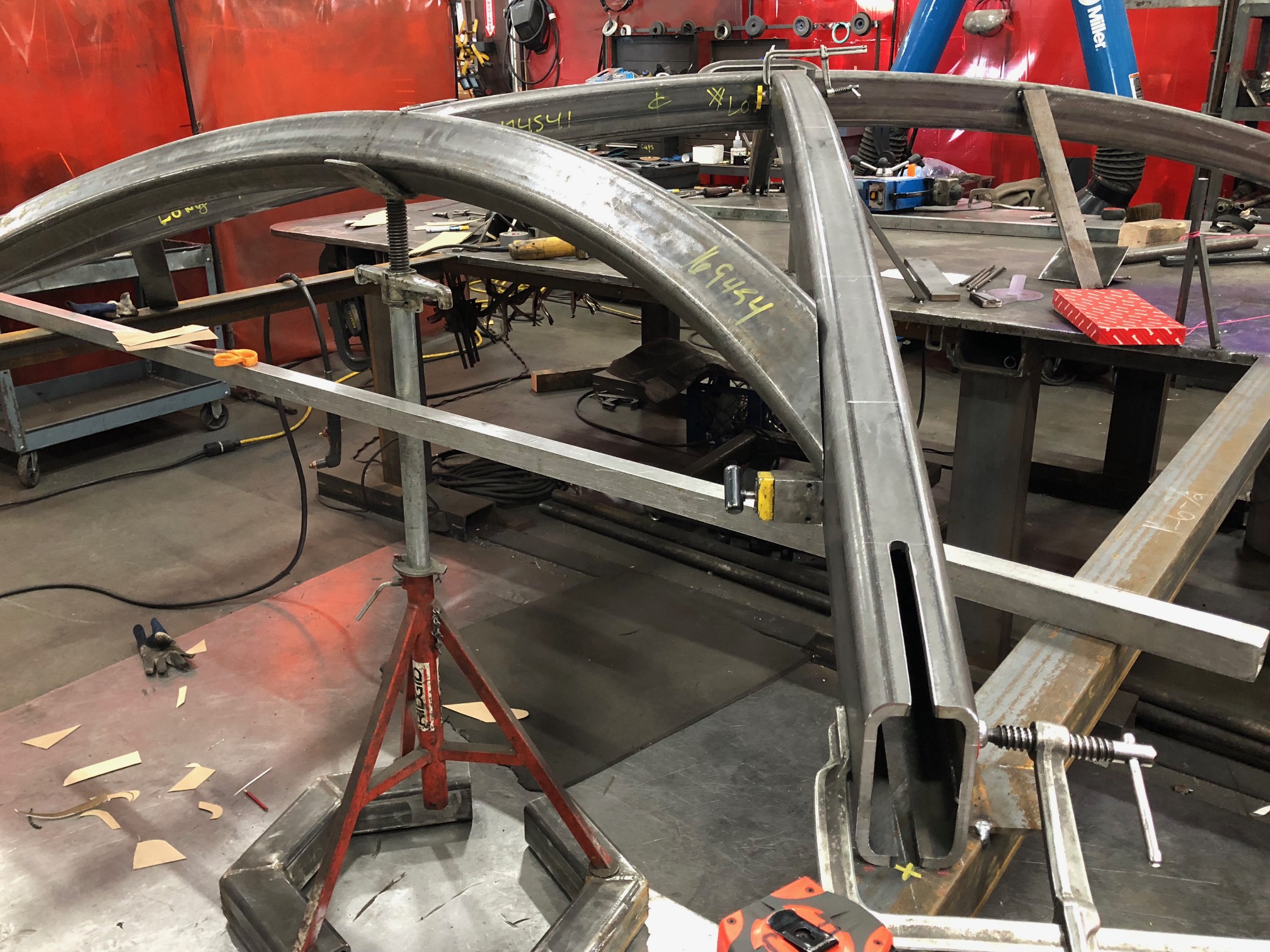 Curved Steel for Skylights at Philadelphia Museum of Art-3