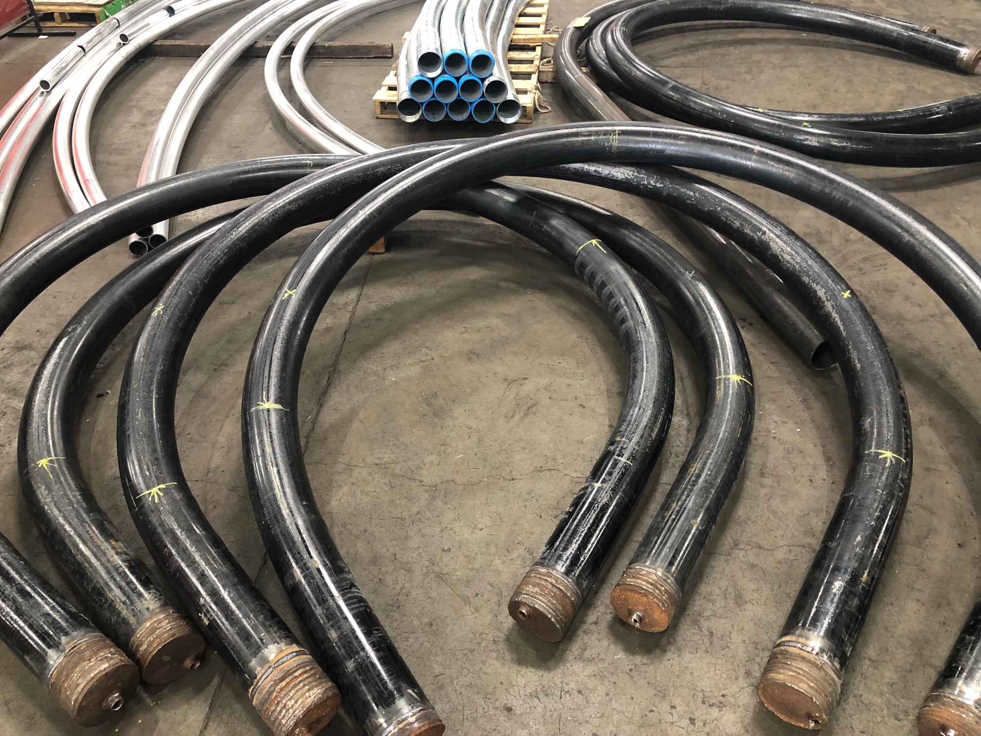 6" pipe bends for Hulu