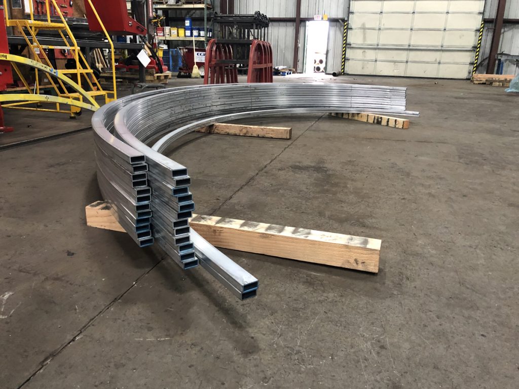 Tube Steel Elliptical Bends for Universal Palms Hotel Pool-3