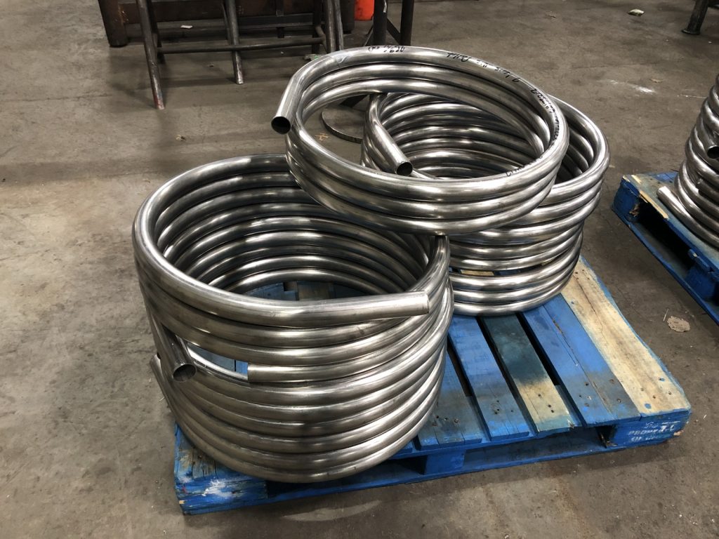 Coiled Stainless Steel Tubing 