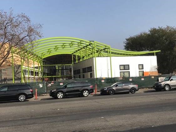 curved steel roof structure rainbow recreational center-2