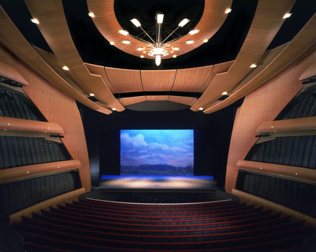 Ellie Caulkins Opera House Denver, CO. 210 lengths 1-1/2" x 1-1/2" x 3/16" angle rolled to numerous compound radii