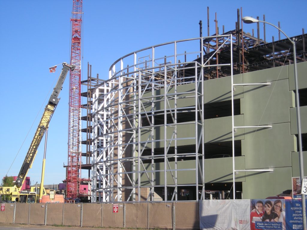 Phoenix Children's Hospital Curved Steel Structure