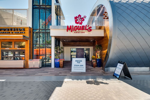 Portside Pier San Diego, CA. Storefront View